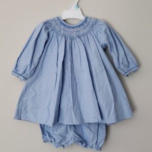 Petite Ami blue dress 9 month